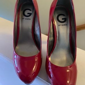 Beautiful Red Guess Heels